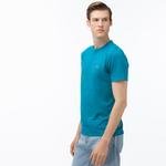 Lacoste Motion Erkek Bisiklet Yaka Mavi T-Shirt