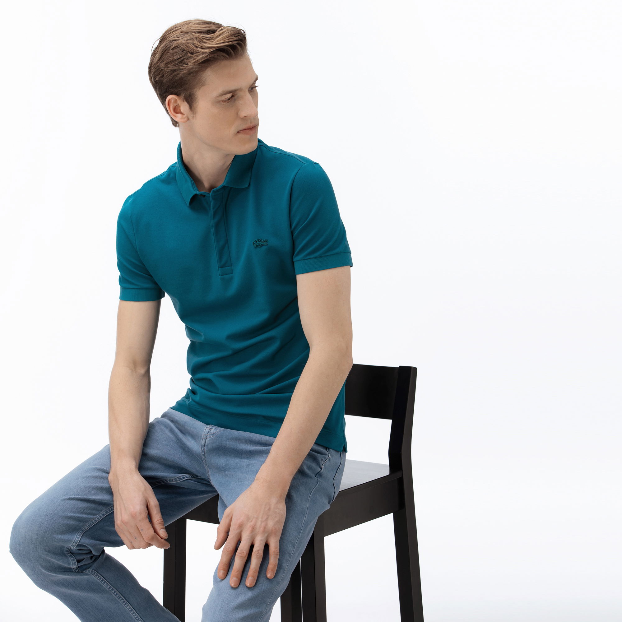 Lacoste Męska koszulka polo Paris z elastycznej bawełny piki Regular Fit  PH5522 AE8  | Zakupy Online