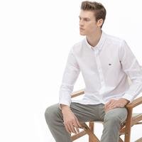 Lacoste Shirt Men's Slim Fit With a collar fastened with buttons12A