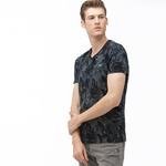 Lacoste T-Shirt Męski Z Dekoltem W Kształcie V
