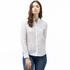 Lacoste Women's Stand-Up Collar Linen ShirtMavi