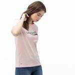 Lacoste T-Shirt Damski Z Dekoltem W Kształcie Łódki