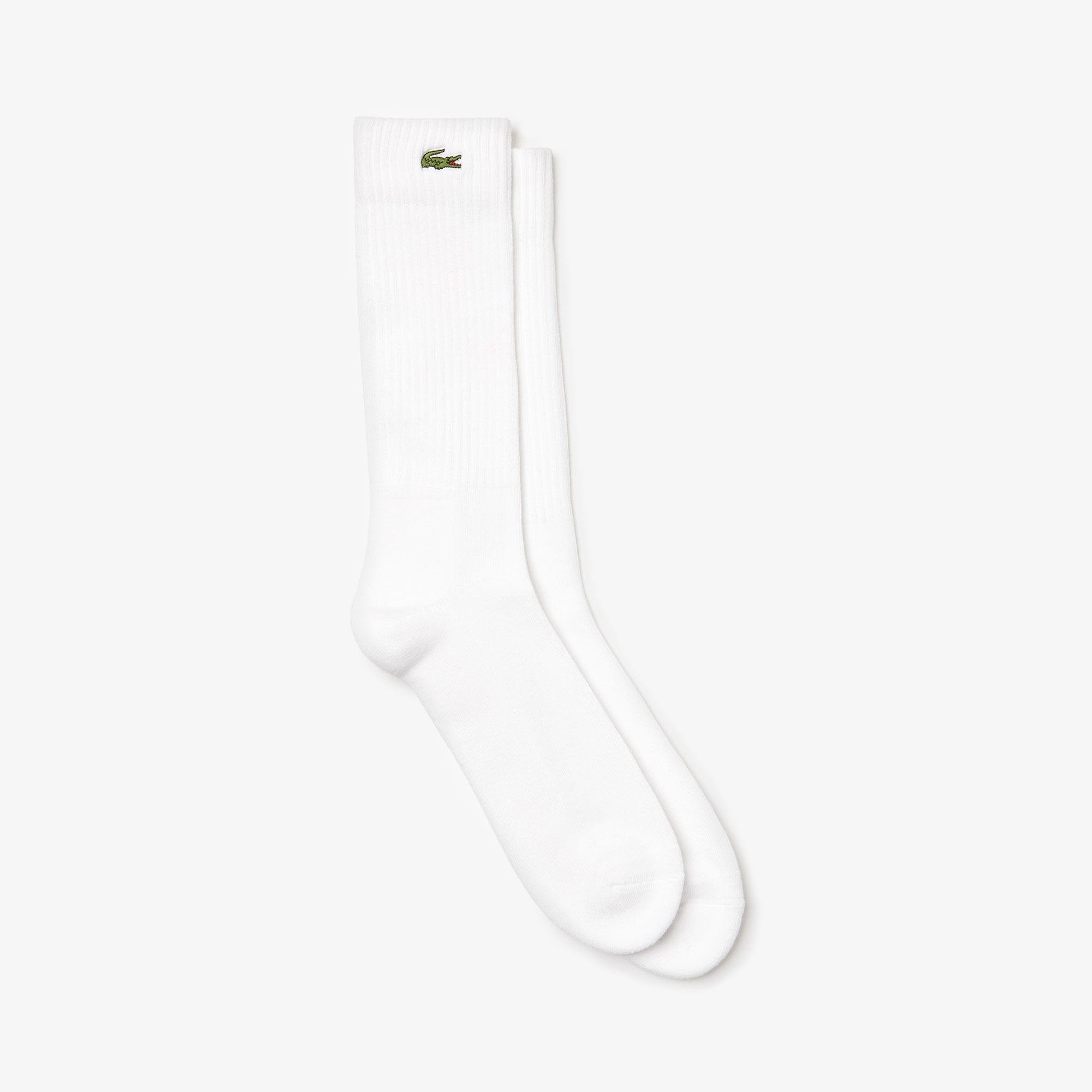 Lacoste Men's Sport Stretch Cotton Blend High Tennis Socks
