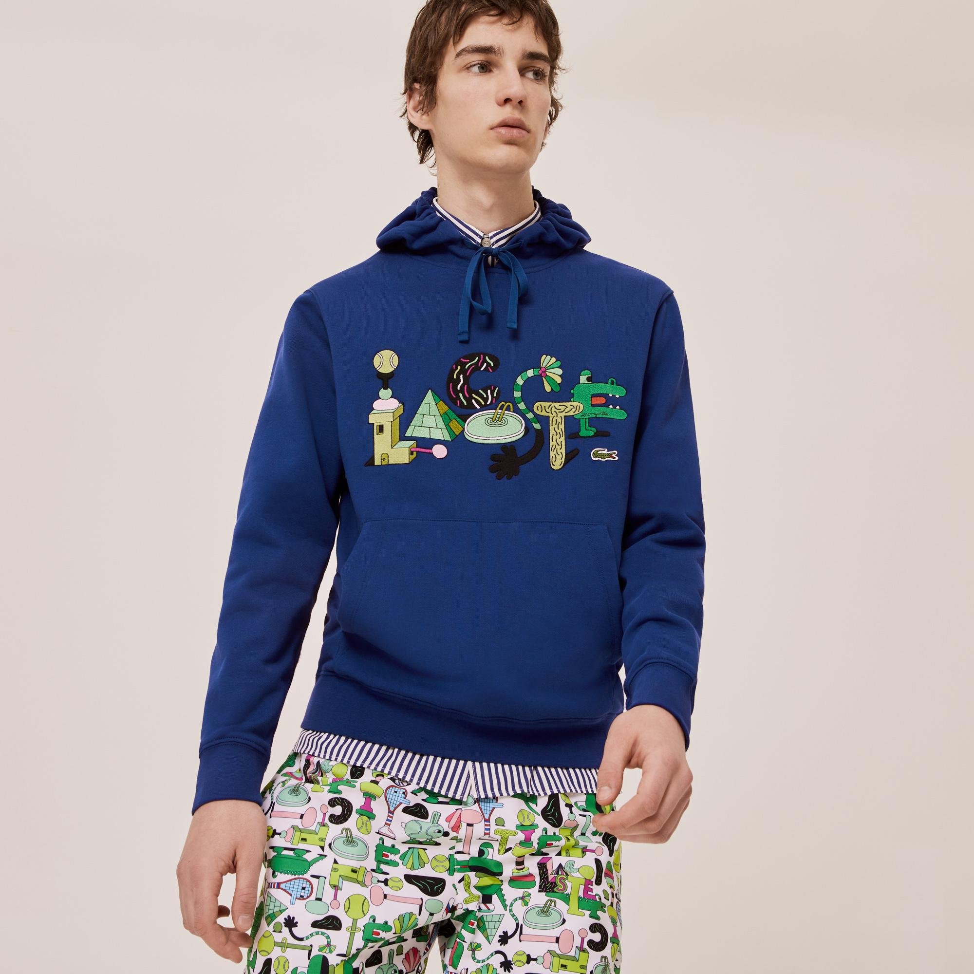 Lacoste Men's Graphic Hooded Sweatshirt