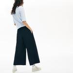 Lacoste Women's Wide Premium Cotton Pants