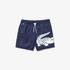 Lacoste Men's loose swimming shorts with pattern Crocodile from light, quick dryinggo materialLacivert