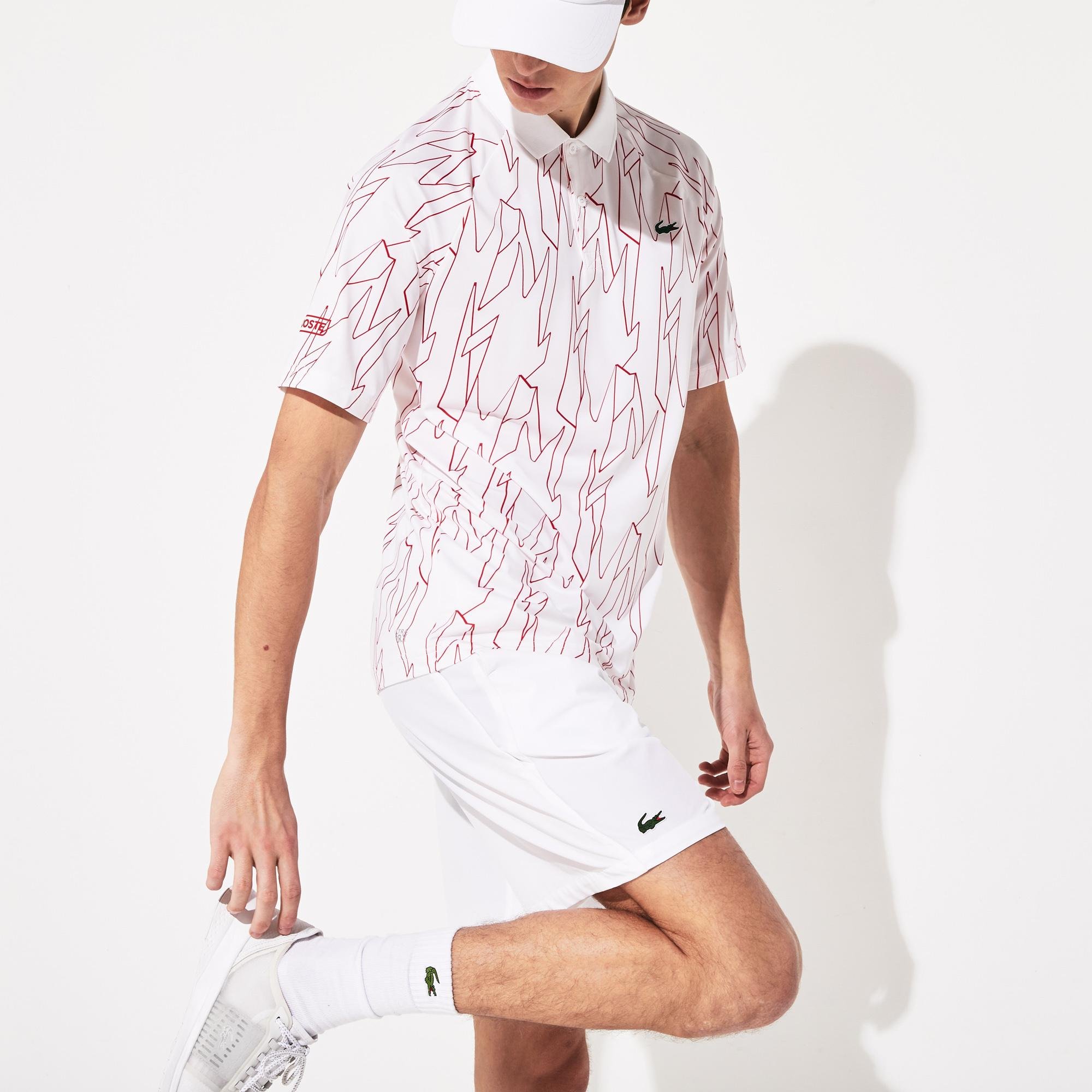 Lacoste Men's Sport X Novak Djokovic Breathable Stretch Shorts
