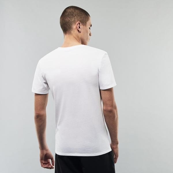 Lacoste Férfi T-shirt z nyakvonal ban ben  V alakú,  háromcsomagos