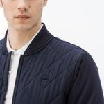 Lacoste Knit Men's Quilted Zippered