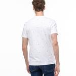 Lacoste Men's Round Neck Graphic T-Shirt