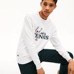 Lacoste Unisex LIVE Tennis Design Sweatshirt