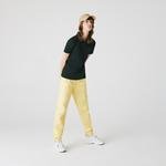 Lacoste Women's LIVE Slim Fit Stretch Piqué Zip Polo
