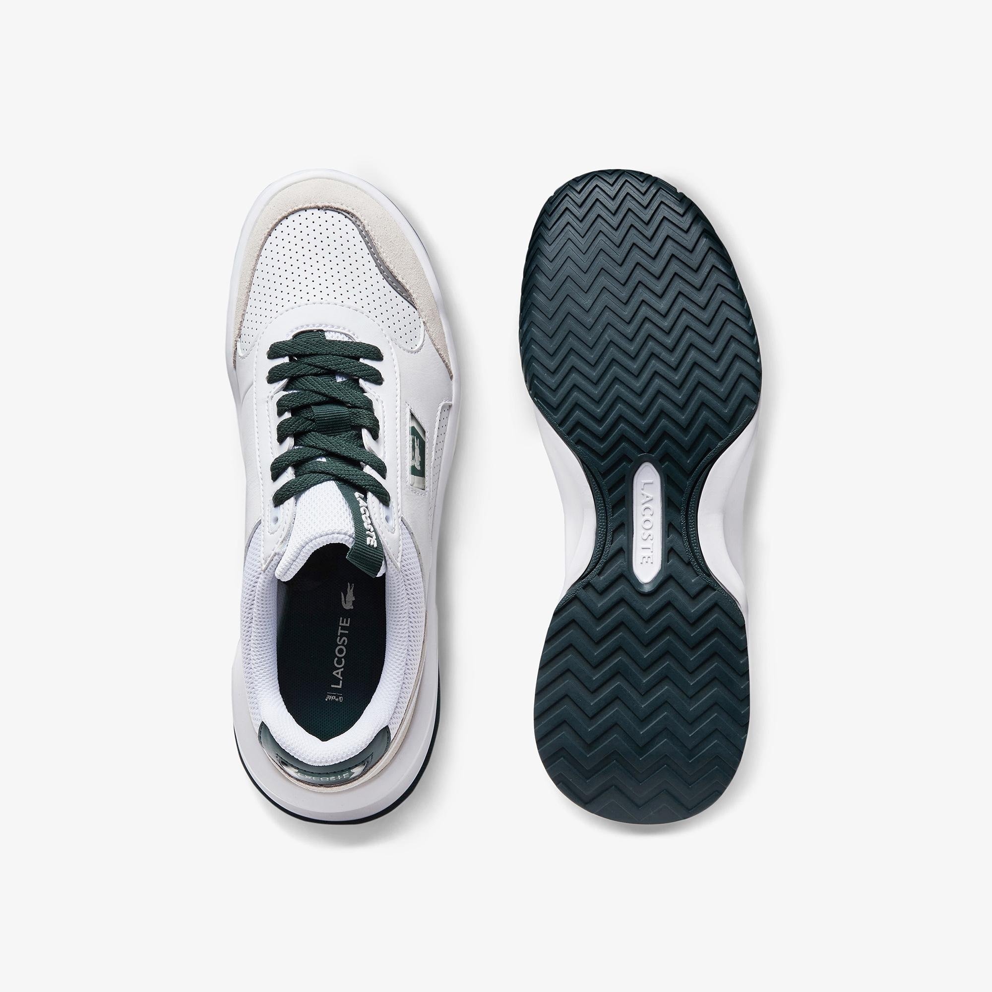 Lacoste Men's Ace Lift Colourblock Leather Reflective Sneakers