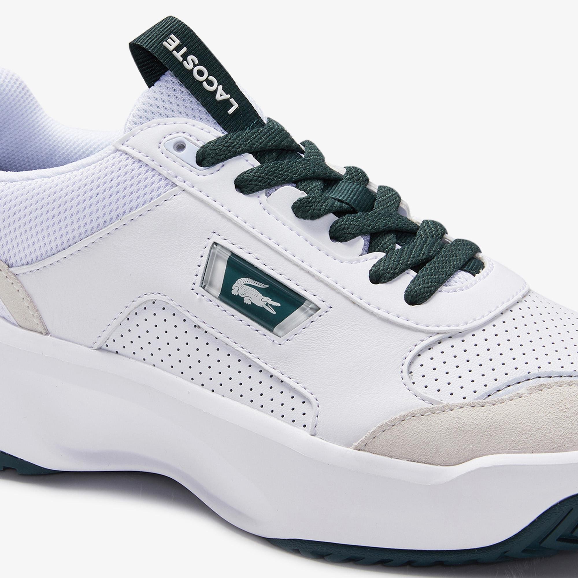 Lacoste Men's Ace Lift Colourblock Leather Reflective Sneakers