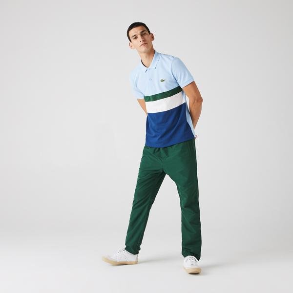 Lacoste Men's Regular Fit Colorblock Cotton Piqué Polo