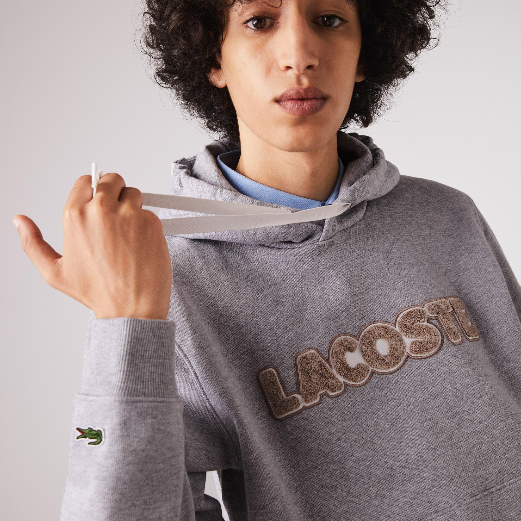 Lacoste Men's Hooded Fleece Sweatshirt