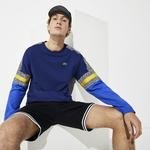 Lacoste Men's Sport Bi-Material Print Sweatshirt