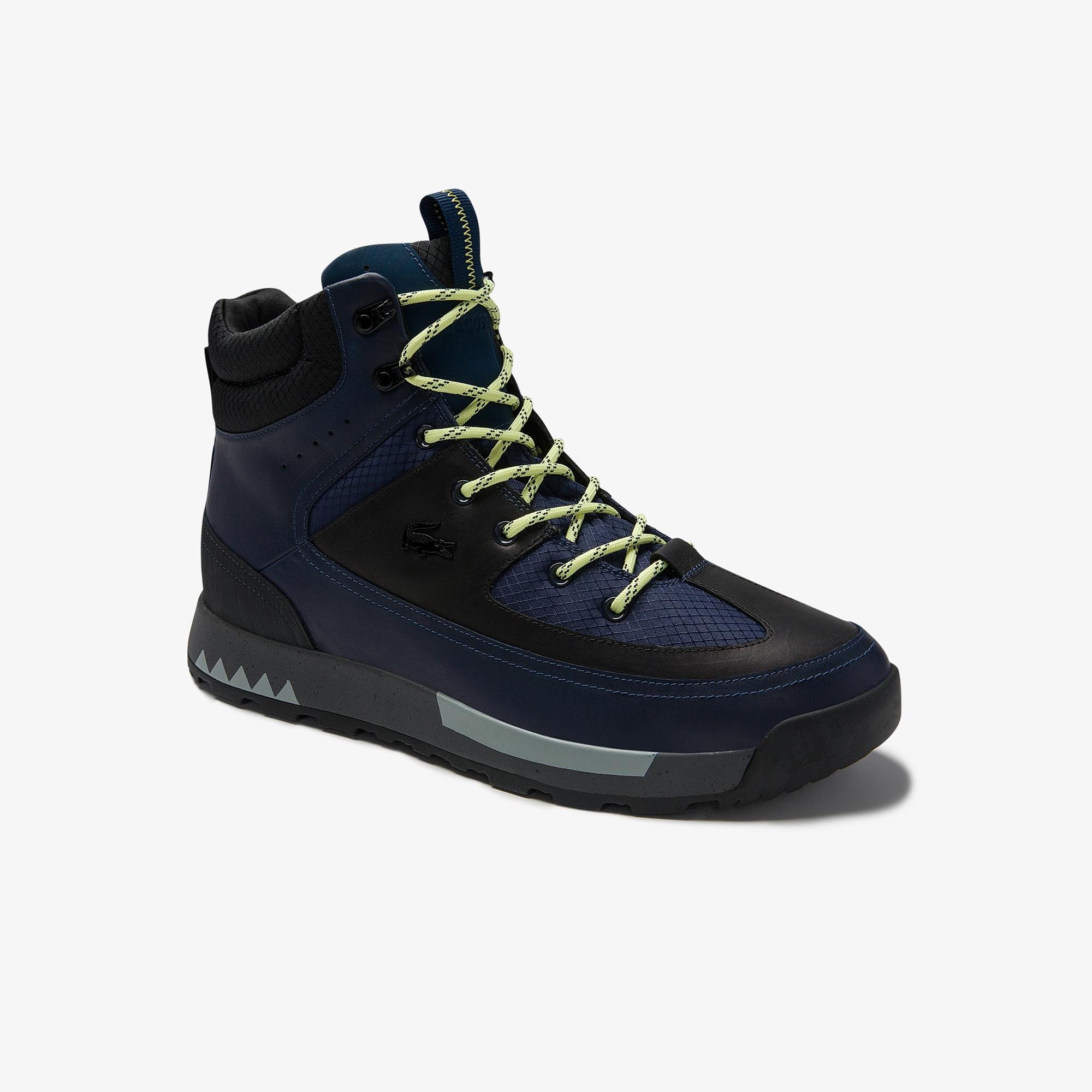 Lacoste Men's Urban Breaker Leather and Textile Boots