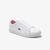 Lacoste Women's Carnaby Evo Leather and Synthetic SneakersBeyaz