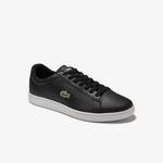 Lacoste Carnaby Evo 0120 4 Sma Erkek Deri Siyah - Beyaz Sneaker