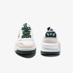 Lacoste Women's Ace Lift Leather and Suede Sneakers