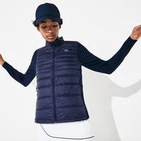 Lacoste Women's Sport Water-Resistant Quilted Technical Golf Vest423