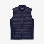 Lacoste Men's Sport Lightweight Water-Resistant Quilted Golf Vest