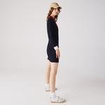 Lacoste Women's Made In France Stretch Cotton Jersey Polo Dress
