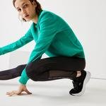 Lacoste Women's Sport Paneled Breathable Stretch Tennis Leggings