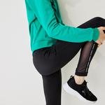 Lacoste Women's Sport Paneled Breathable Stretch Tennis Leggings
