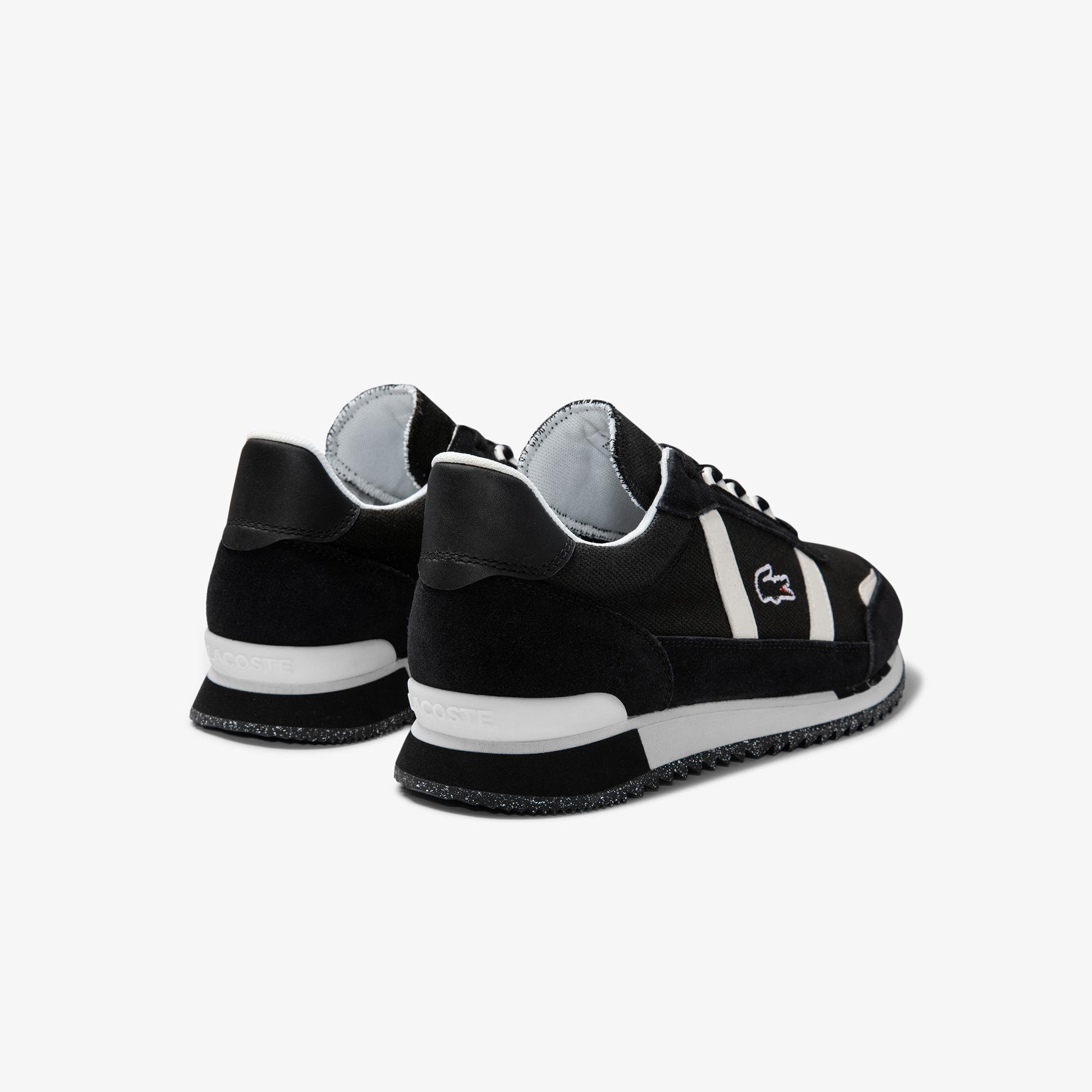 Lacoste Women's Partner Retro Canvas and Suede Sneakers