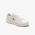 Lacoste Women's Challenge Leather and Synthetic SneakersBeyaz