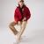 Lacoste Men's Short Lightweight Water-Resistant Puffer CoatKırmızı