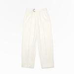 Lacoste Women's High-Waisted Flared Wool Blend Pants