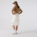 Lacoste Women's Cotton And Wool Wrap Skirt