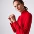 Lacoste Kadın Boğazlı Yaka Uzun Kollu Kırmızı T-Shirt240