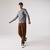 Lacoste светр чоловічий з круглим вирізомE8G