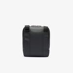 Lacoste Men's Classic Zippered Pocket Rectangular Crossbody Bag