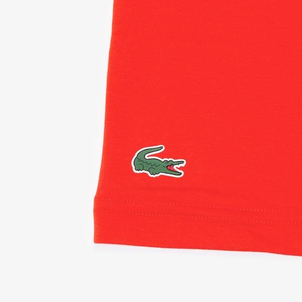 Lacoste Men's Sport Printed Breathable T-Shirt