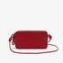 Lacoste Women's Chantaco Matte Piqué Leather Zip Smartphone PouchC62