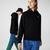 Lacoste Unisex LIVE Hooded Embroidered Cotton Blend SweatshirtSiyah
