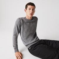 Lacoste pánsky sveter s okrúhlym výstrihom z organickej bavlnyE8G