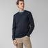 Lacoste Męski Kontrastowy Sweter Z Bawełny Organicznej Z LamówkąF7G