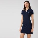Lacoste women dresss with a collar polo with short sleeves