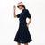 Lacoste Dámské polo šaty z bavlněného piké s páskemXZD