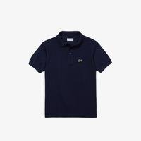 Lacoste Kids'  Regular Fit Petit Piqué Polo Shirt166