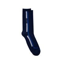Lacoste Unisex Uzun Baskılı Beyaz Çorap01L