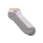 Lacoste Unisex Kısa Gri - Beyaz Çorap