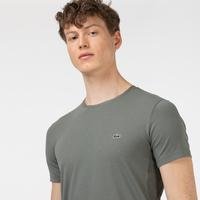Lacoste Men's Round Neck Patterned T-Shirt99Y