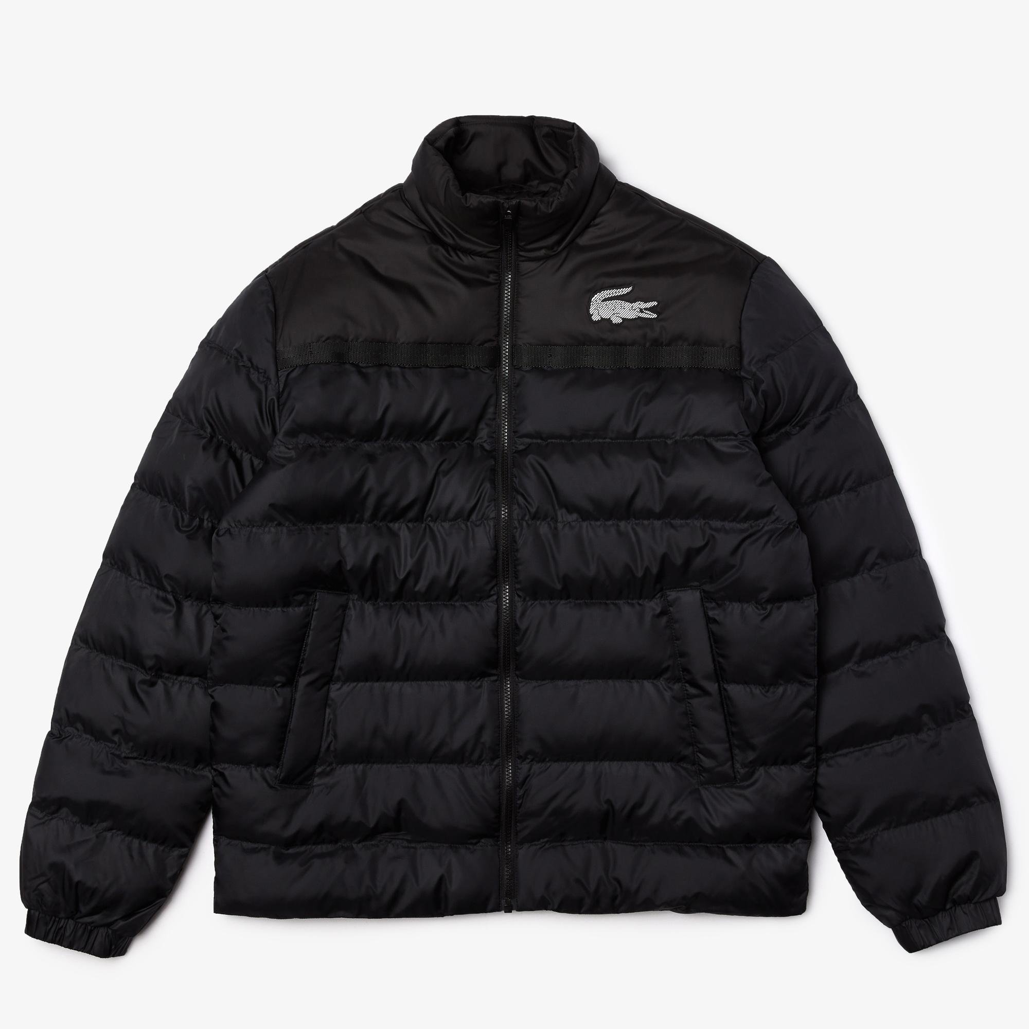 Lacoste Men's SPORT Two-Tone Water-Resistant Quilted Jacket